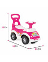Masina de impins fara pedale Woopie 3 in 1, roz,30968
