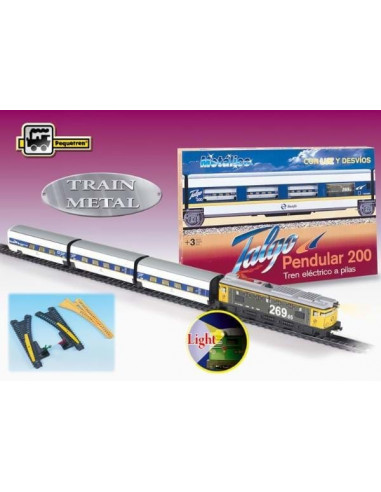 Trenulet electric calatori Talgo Pendular 200, cu