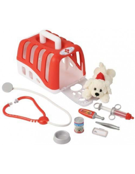 Kit veterinar cu catelus si accesorii,TK4831