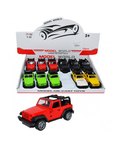 Jeep Metal In Cutie, 12 Buc/Set,24021