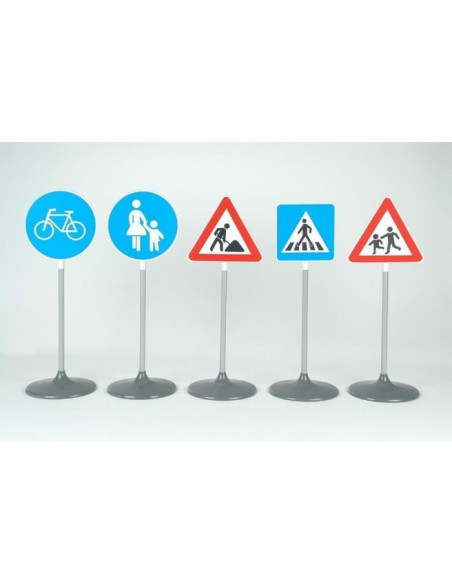 Set ce contine 5 semne diferite de circulatie,TK2993 Set ce contine 5 semne diferite de circulatie,TK2993