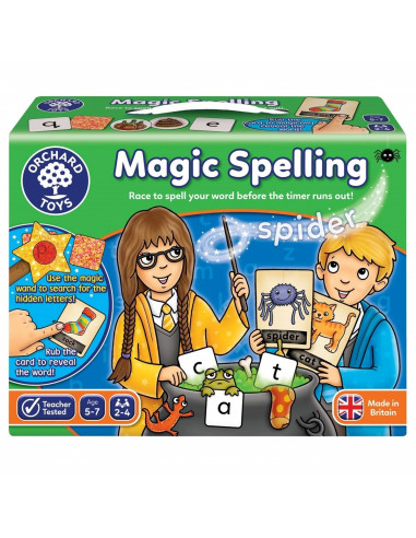 Joc educativ in limba engleza Silabisirea Magica MAGIC