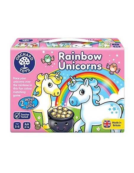 Joc educativ Unicornii Curcubeu RAINBOW UNICORNS,OR095