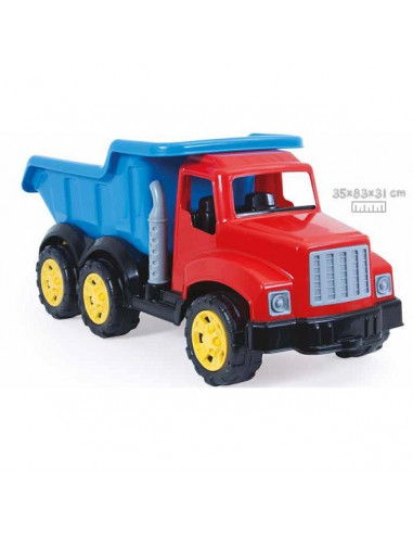 Camion Dolu, Rosu Cu Albastru, 34.5 Cm,24980