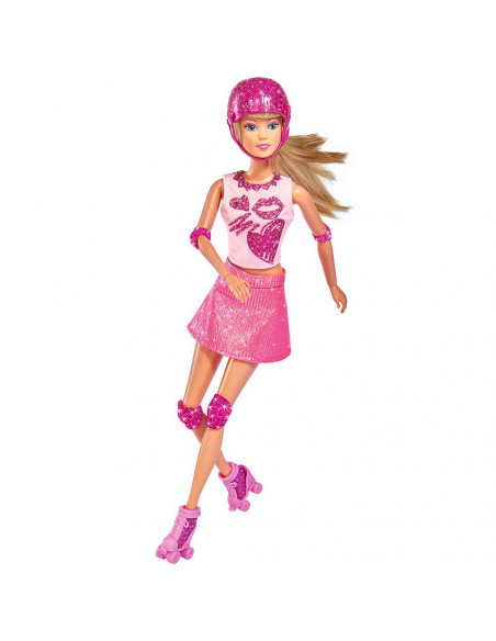 Papusa Simba Steffi Love Glitter Skates 29 cm cu