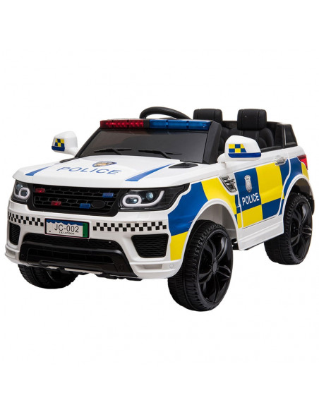 Masinuta electrica Chipolino SUV Police white,ELJPOL02102WH