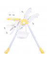 Scaun de masa Chipolino Maxi citrus,STHMX02105CI