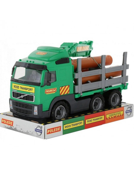 Camion cu lemne - Volvo PowerTruck, 45x19x25 cm, Wader,58331 Camion cu lemne - Volvo PowerTruck, 45x19x25 cm, Wader,58331