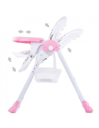Scaun de masa Chipolino Maxi peony pink,STHMX02104PP