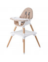 Scaun de masa Chipolino Classy 3 in 1 latte,STHCL02102LA