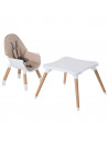 Scaun de masa Chipolino Classy 3 in 1 latte,STHCL02102LA