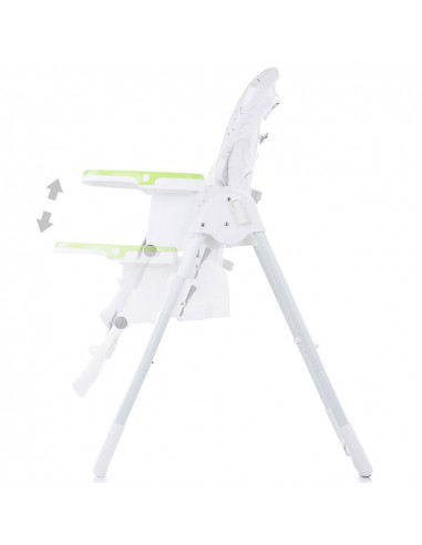 Scaun de masa Chipolino Sweety lime,STHSW02001LM