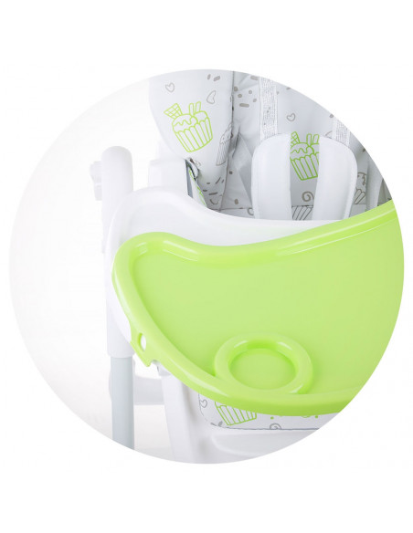 Scaun de masa Chipolino Sweety lime,STHSW02001LM