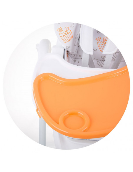 Scaun de masa Chipolino Sweety tangerine,STHSW02003TA