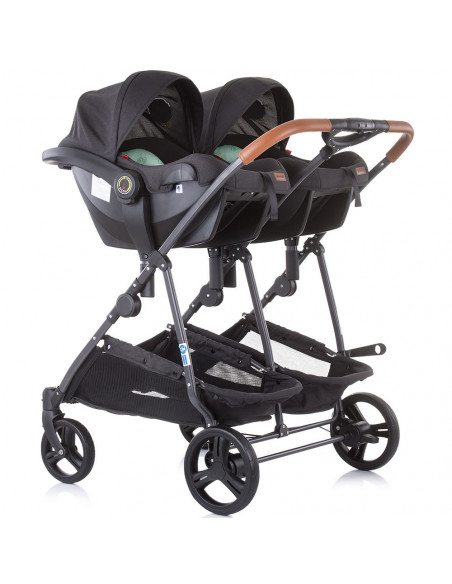 Carucior gemeni Chipolino Duo Smart 3 in 1 mint,ST-KBDS02102MI