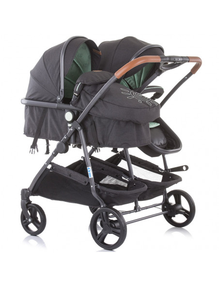 Carucior gemeni Chipolino Duo Smart 3 in 1 mint,ST-KBDS02102MI