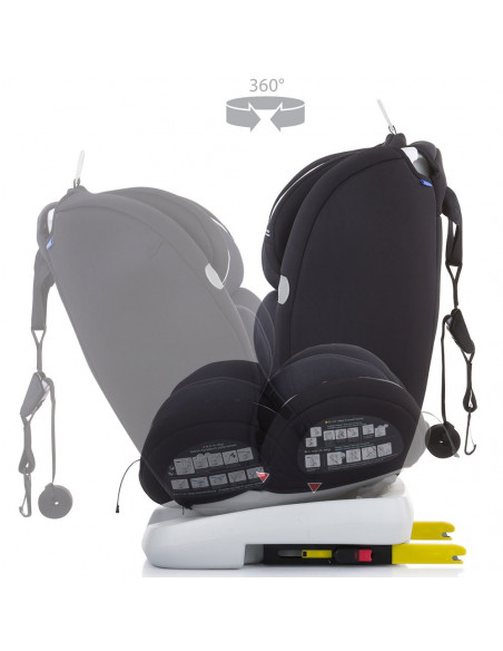 Scaun auto Chipolino Journey 0-36 kg asphalt cu sistem Isofix