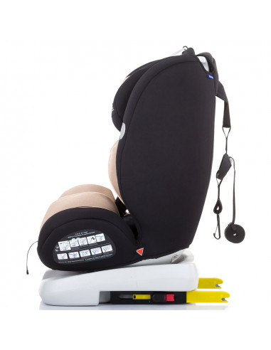 Scaun auto Chipolino Journey 0-36 kg latte cu sistem Isofix si