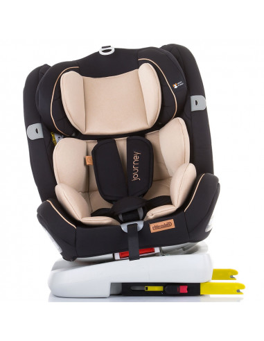 Scaun auto Chipolino Journey 0-36 kg latte cu sistem Isofix si