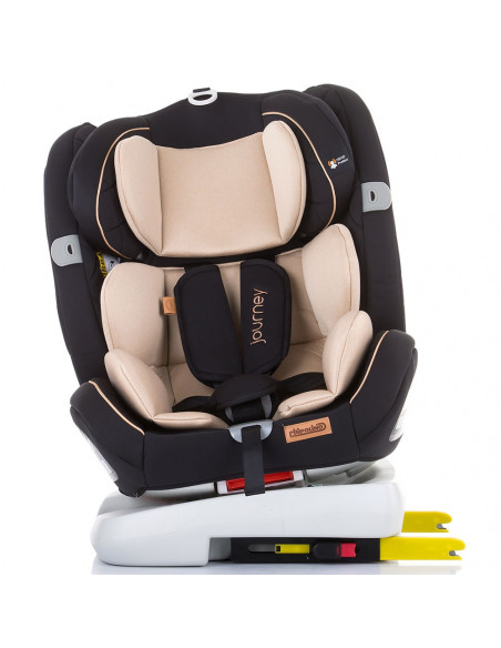 Scaun auto Chipolino Journey 0-36 kg latte cu sistem Isofix si
