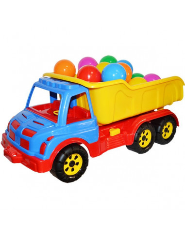 Camion De Plastic Cu Mingiute, 60 Cm,16012
