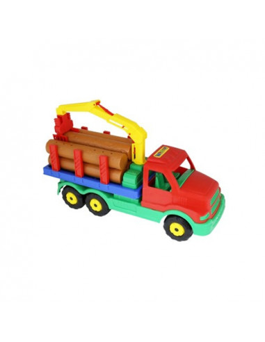 Camion cu lemne - Gigant, 47x16x26 cm, Wader,ROB-44297