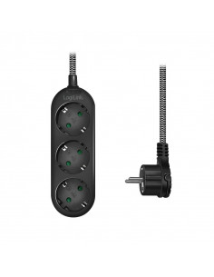 PRELUNGITOR LOGILINK, Schuko x 3, conectare prin Schuko (T) 2