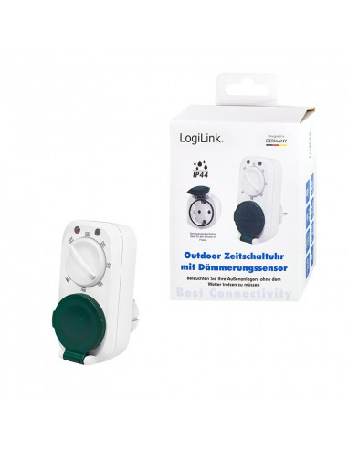 PRIZA inteligenta LOGILINK, Schuko x 1, conectare prin Schuko