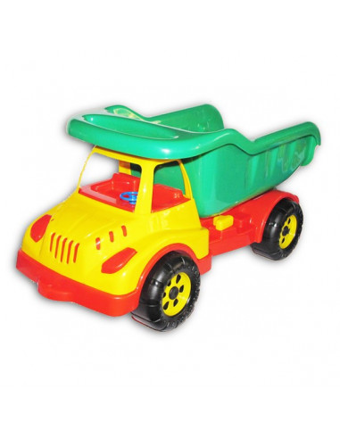 Camion Din Plastic Cu Bascula Verde, 49 Cm,2262