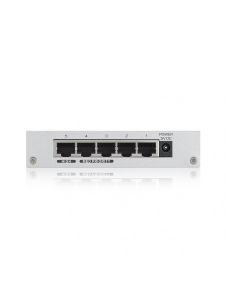 SWITCH ZYXEL, GS-105B V3, porturi Gigabit x 5, managed carcasa
