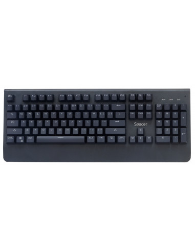TASTATURA MECANICA SPACER USB, switch-uri mecanice albastre, 50