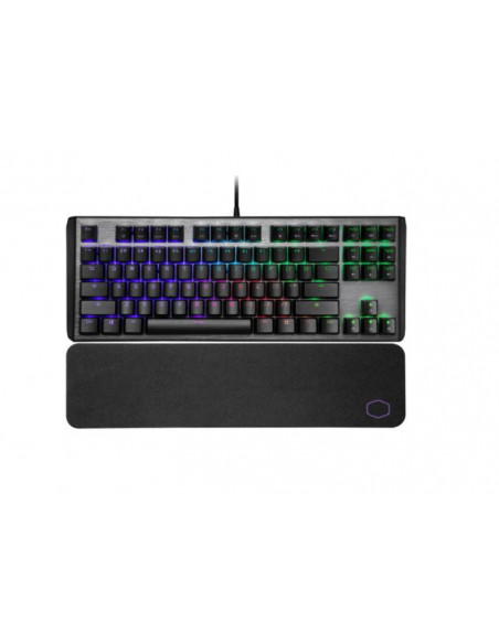 TASTATURA COOLER MASTER - gaming, "CK530 V2", cu fir, 87 taste
