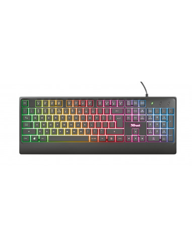 TASTATURA TRUST, "Ziva", cu fir, 104 taste format standard