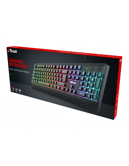 TASTATURA TRUST, "Ziva", cu fir, 104 taste format standard