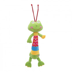 Jucarie muzicala din plus, 36 cm, Green Frog