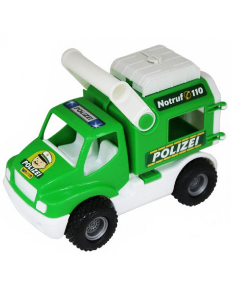 Camion politie-prim ajutor, 24x14x18 cm, Wader,ROB-0469 Camion politie-prim ajutor, 24x14x18 cm, Wader,ROB-0469