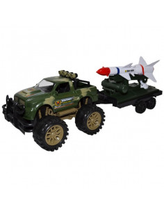 Jeep Cu Remorca Si Racheta, 53 Cm,16870