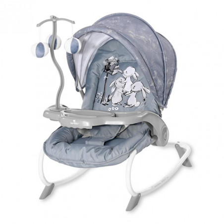 Fotoliu balansoar Dream Time, Silver Blue Rabbits,10110062152