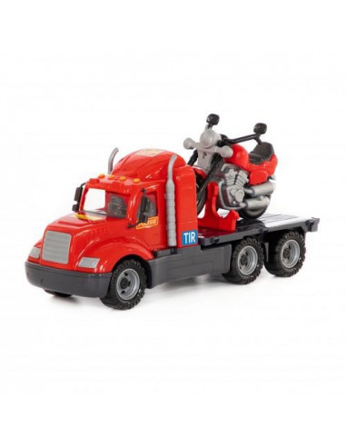 Camion Mike Wader Cu Motocicleta, 53 Cm,24806