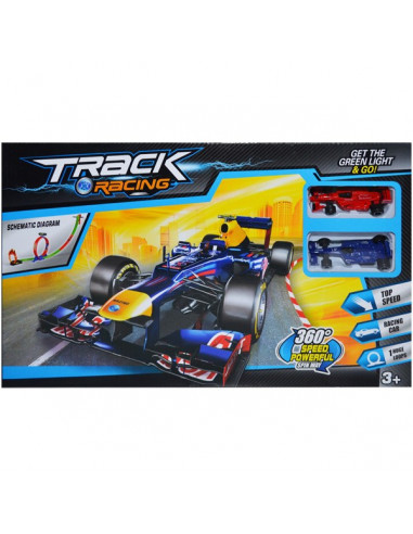 Pista Cu 2 Masini De Curse, 37 Cm,23462