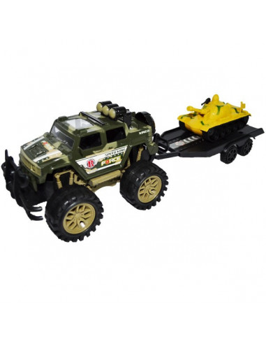 Jeep Cu Remorca Si Tanc, 53 Cm,24213