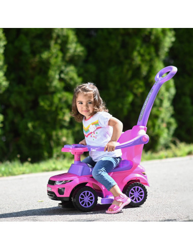 Masinuta OFF ROAD + impingator, Pink,10400030004