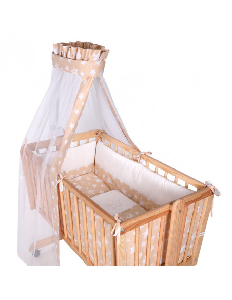 Set pentru patut balansoar EVA ranforce, Beige Stars,20051210006