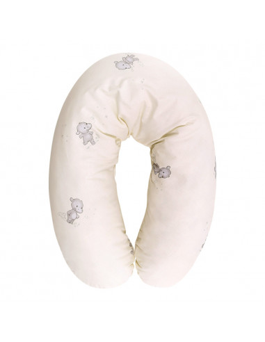 Perna de alaptat 190 cm , Happy Hippo Beige,20810063601