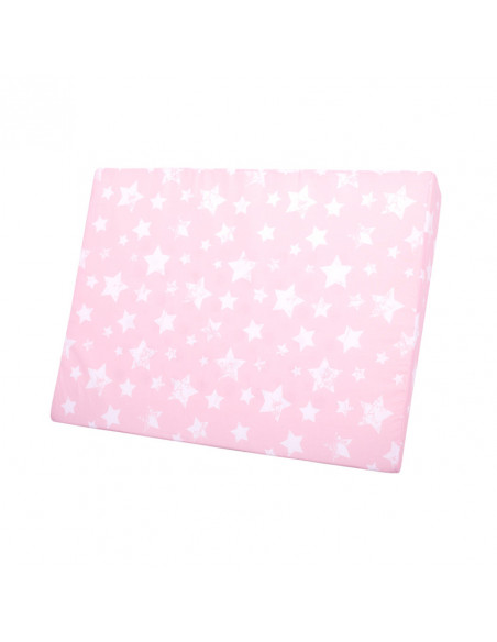 Pernuta Bebe AIR COMFORT 60/45/9 cm, Pink Stars,20040250005