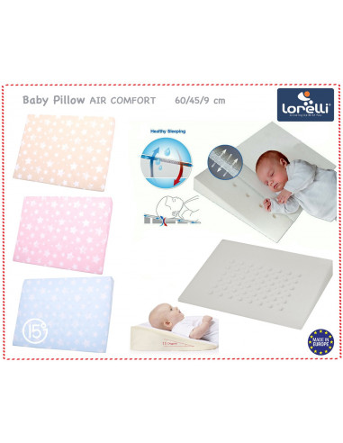 Pernuta Bebe AIR COMFORT 60/45/9 cm, Blue Stars,20040250004