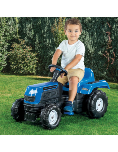 Tractor Dolu Cu Pedale, Albastru,8045