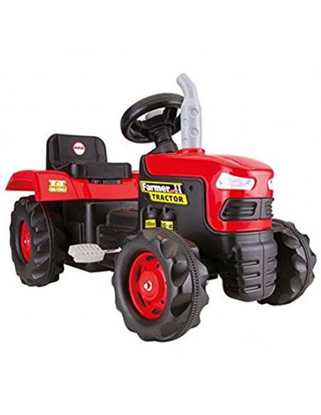 Tractor Dolu Cu Pedale Fermier, Rosu,8050