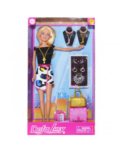 Papusa Cu Poseta Si Accesorii Defa Lucy,24110
