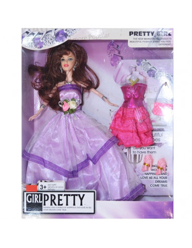 Papusa Cu Rochita Si Accesorii,23509